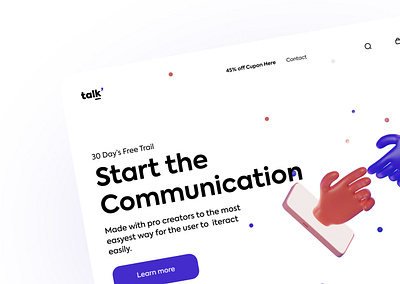 talk' - Messaging App Website