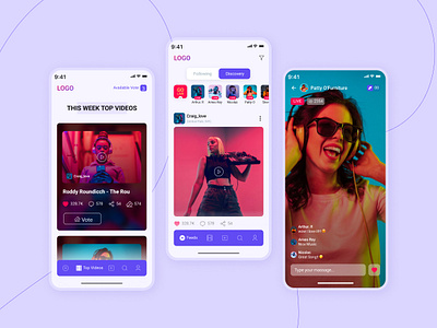 Social Media app music social media video