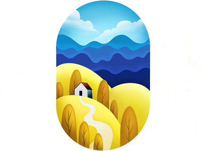 Ukraine autumn inspiration nature procreate