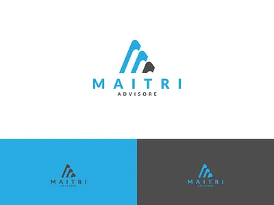 M A Logo , Maitri Advisore Logo , branding design flat minimalist logo graphic design logo m a logo maitri advisore logo maitri advisore logo typography vector