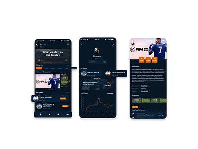 Game Shop Ui design app branding design graphic design illustration logo typography ui ux vector