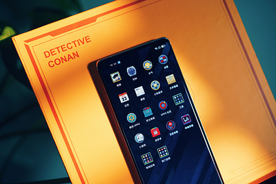 OPPO Reno6 名探偵コナン design icon theme ui uilab 名探偵コナン