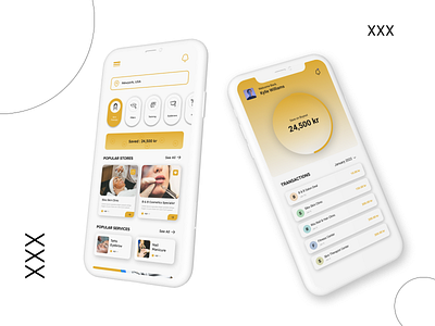Service Featuring Transaction App UI app app design app designer design listing app mobile app mobile app design mobile app ui mobile ui service service lsiting transaction transaction app ui
