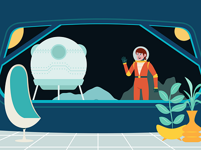 Customizable retro-futuristic doodles branding design illustration illustration design illustrations illustrations／ui illustrator logo ui ux