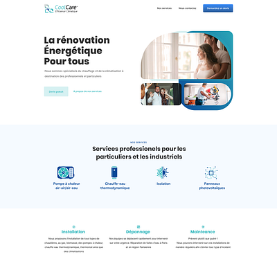 Coolcare africa dakar design house senegal ui ux webdesign