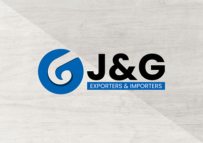J&G LOGO branding graphic design logo