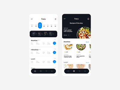 Fitatu App Redesign animation app app design app redesign calories conce concept design design fit fitatu fitt app graphic design meals minimal motion graphics redesign ui ui design ux workout