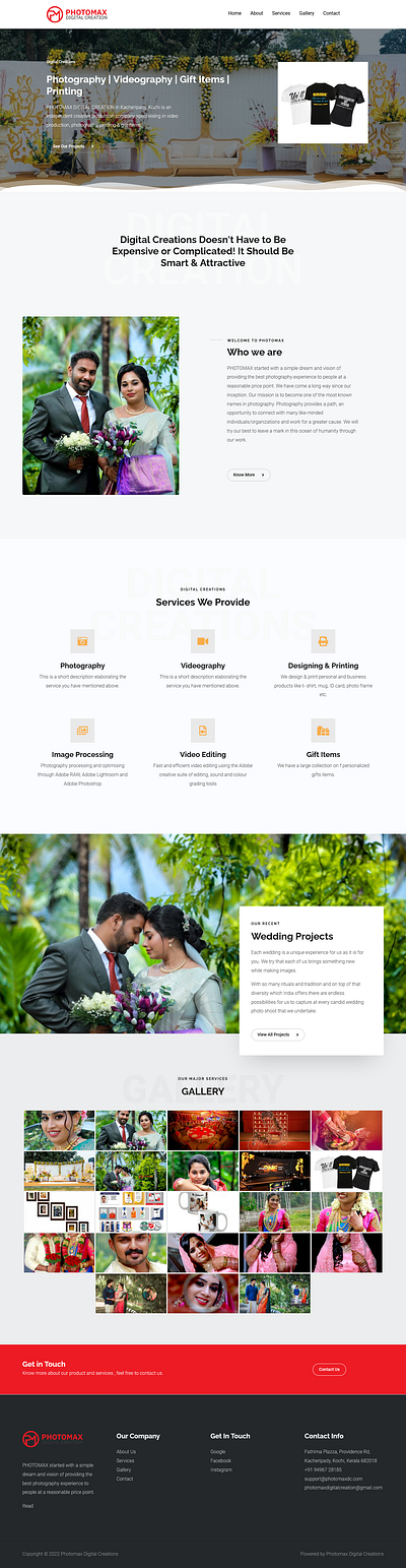 Website Designing & Hosting branding graphic design website