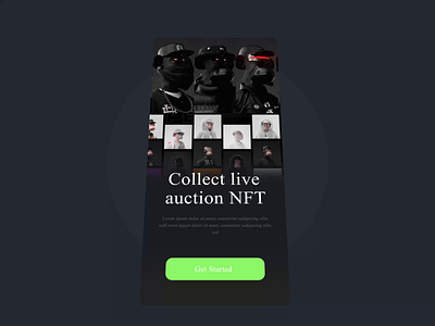 NFT Marketplace UI Concept animation crypto e commerce futuristic market place mobile app nft nft mobile app non fungible tokens online buying online store ui ui concept ui design ux