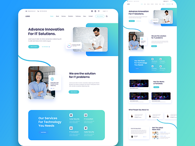 Tech website landing page UI app app design application design finance financial technology fintech homepage illustration interface landing page tech tech website technology ui ui design web design web ui website website design