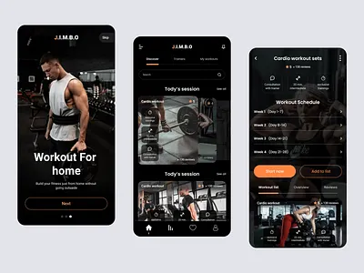 Fitness App app app fitnes booking design exercise expercise app expercise mobile fitnes fitnes app mobile mobile app fitnes mobile fitnes app ui ui designe workout