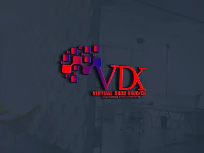 marketing and consulting logo 3d branding design graphic design illustration logo