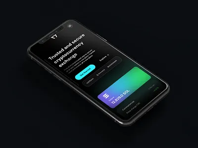 Cryptocurrency Website - Mobile Version app concept crypto cryptocurrency design mobile nft productdesign ui ux webdesign