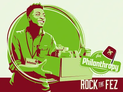 Be a Shriner 5 illustration philanthropy vector volunteer