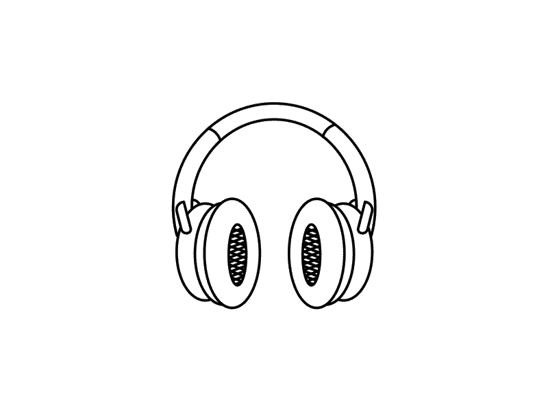 Listen Up animation design illustration vector