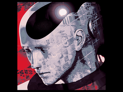 CYBER 3d album cover animation