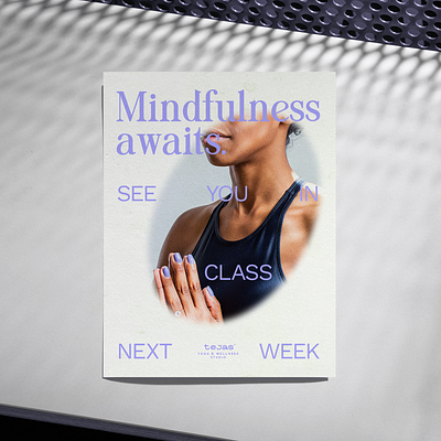 Tejas branding design graphic design illustration logo yoga