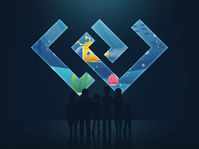 Windermere Aquarium aquarium design fish illustrator tank w windermere