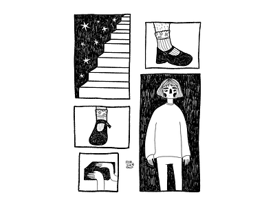 Instrucciones para subir una escalera concept art digital draw digital illustration draw drawing illustration ilustracion