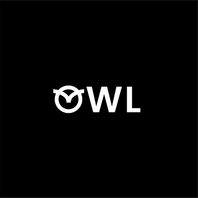 Owl Wordmark Logo animallogo logocombination logodesign owllogo wordmark wordmarklogo