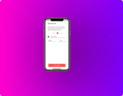 Card Screen app card ui