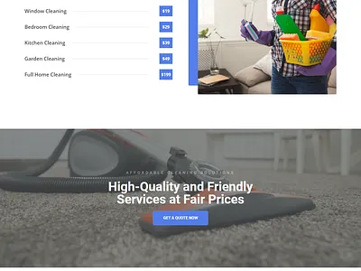 I will design Cleaning website for you branding design illustration logo typography ui ux vector webdesign websites