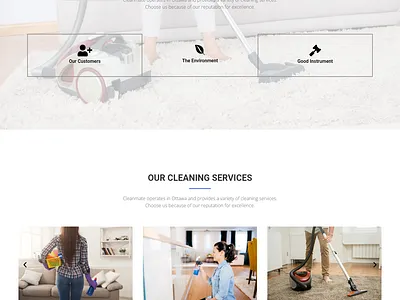 wordpress Cleaning website 3d animation branding design graphic design illustration logo motion graphics ui ux webdesign websites