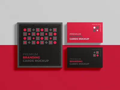 Free Branding Cards Mockup business card mockup