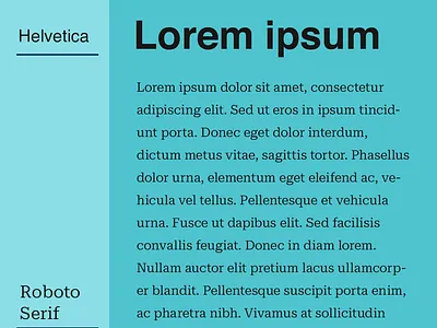 Font Pairings with Roboto Serif design font font pairing fonts roboto serif typeface