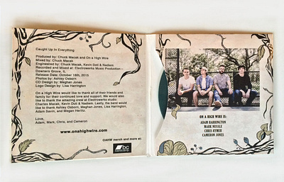 Inside CD Cover illustration