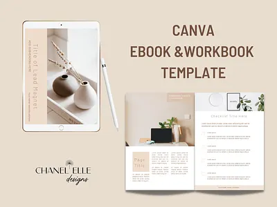 Editable Workbook and Ebook Canva Template canva ebook canva ebook template canva workbook ebook canva ebook template canva ebook templates editable workbook lead magnet lead magnet template minimalist ebook template canva online course opt in freebie workbook workbook template worksheet template