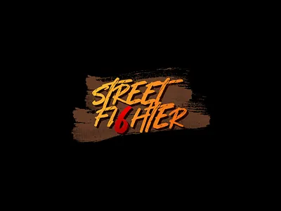 Street Fighter 6 design logo street fighter streetfighter6