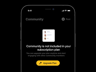 Community Paywall a calculator app ui design design ux