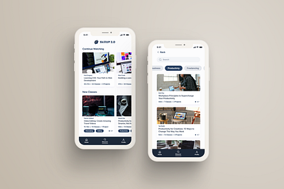 SkillUP 2.0 - A Simple Course-Hosting Platform app app design education ui design