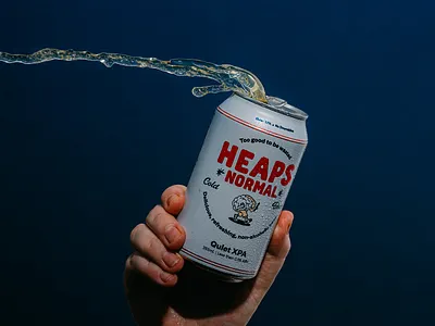Heaps Normal - Character / Branding design been beer can character design craft beer graphic design icon logo packaging