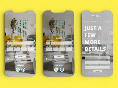 Sign in app app ui app ux dailyui design sign in ui signin ui ui ux uxui