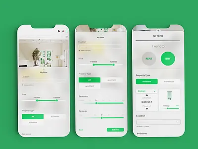 Filter UI app app ui app ux dailyui design filter ui ui ux uxui