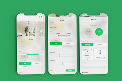 Filter UI app app ui app ux dailyui design filter ui ui ux uxui