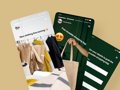 Social Story adobexd dailyui design mobile social story ui ux xdcreativechallenge xddailychallenge