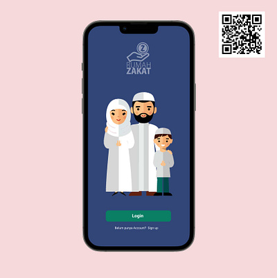 Rumah Zakat Online instagram post mobile app rumah zakat ui