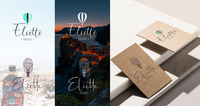 Travel logo branding design icon illustration logo typography vector