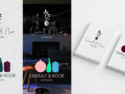 Interior designer logo branding design icon illustration logo typography vector