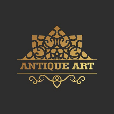 Branding for Antique Art adobe branding design illustration illustrator kreativeartdesign logo ui