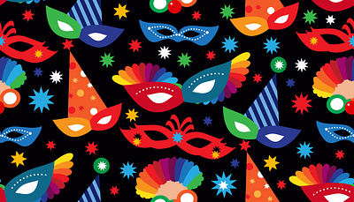 Purim pattern branding design graphic design illustration