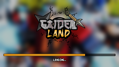 [Game Design] Loading Screen (Anime Themed) design game game design game ui ui