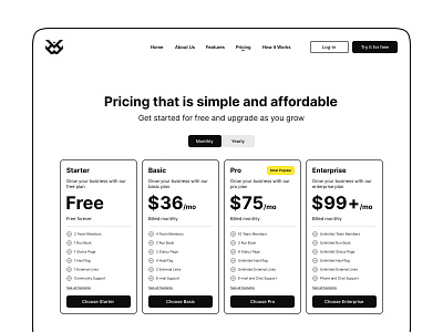 Daily UI #030 - Pricing 029 cards clean comparison daily ui daily ui 029 dailyui dailyuichallenge day 29 design figma hawkily plans pricing table ui ux web