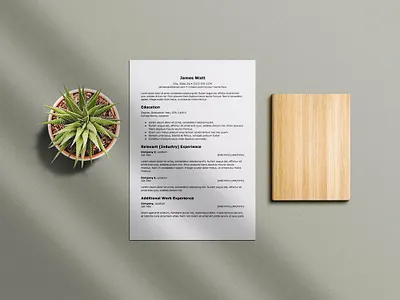 Free Recent Grad ATS Resume Template ats ats cv ats cv template ats resume cv freebies resume resume template template