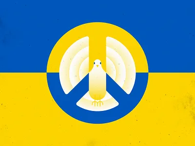 Say NO to war art concept conceptual illustration editorial design editorial illustration flag flat illustration life newspaper peace ukraine vector war