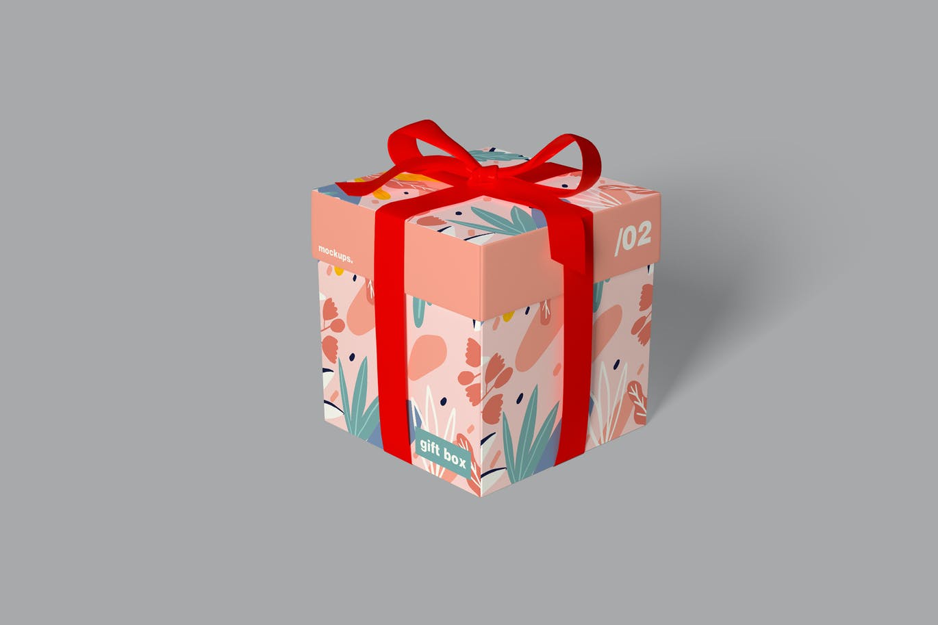 Gift Box Mock-up app box branding cute design gift gift box icon illustration logo mockup packaging packaging design ui ux vector
