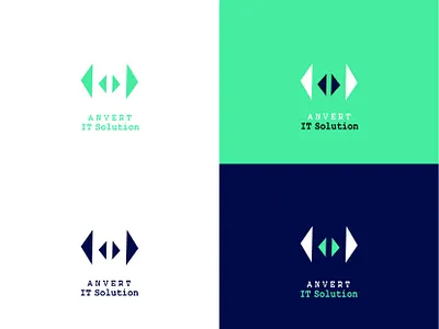 Anvert Logo variation behance branding business business card creative design designfeed designinspiration dribbble graphic design graphics illustration logo logo design minimal minimalism photoshop principle simple vector